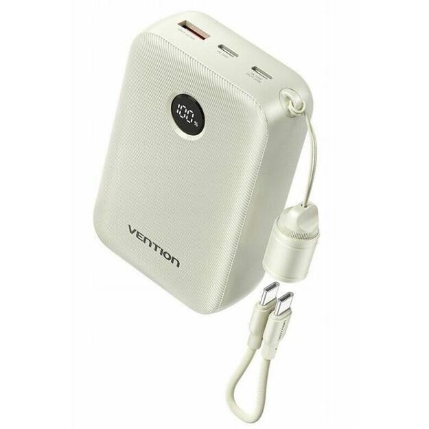 POWER BANK USB 20000MAH 22.5W/BEIGE FKBN0-C VENTION