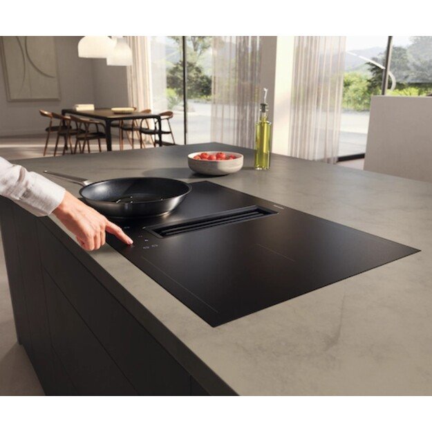 Įmontuojama indukcinė kaitlentė su integruotu gartraukiu Miele KMDA 7876 FL-U 125 Gala Ed, 12383100 1