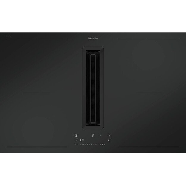 Įmontuojama indukcinė kaitlentė su integruotu gartraukiu Miele KMDA 7876 FL-U 125 Gala Ed, 12383100