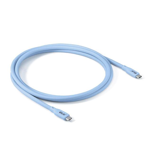 CABLE USB-C TO USB-C 2M/M/M BLUE CAC-3003 CLUB3D