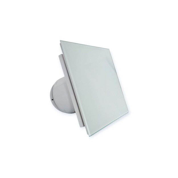 Ventiliatorius Vlano EOS 100 T WH (Baltu stiklu su laikmačiu) 100 mm 5