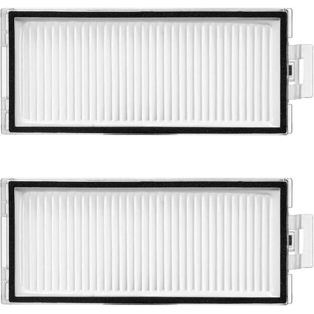 VACUUM ACC WASHABLE FILTER/WHITE 2PACK 8.02.0444 ROBOROCK