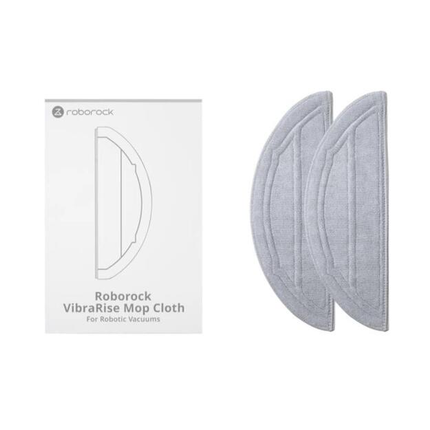 VACUUM ACC MOP CLOTH VIBRARISE/GREY 2PC 8.02.0436 ROBOROCK