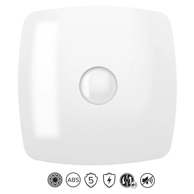 Vonios kambario ventiliatorius Vlano ENSO 125 (paprastas komplektas) 125 mm