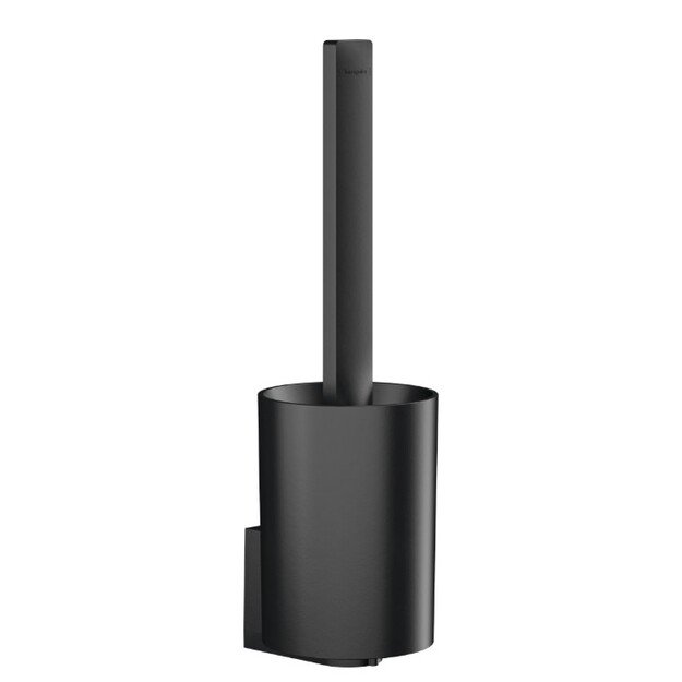 WC šepečio ir laikiklio komplektas Hansgrohe WallStoris, 27927670, juodas matinis