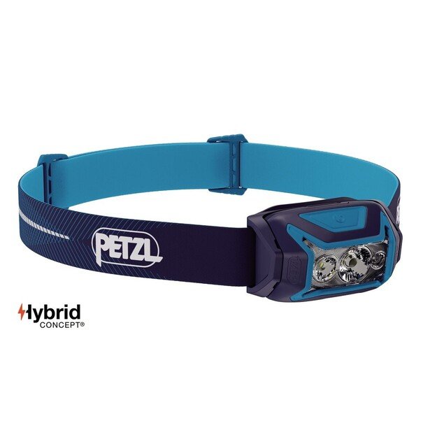 Prožektorius ant galvos Petzl ACTIK CORE, E065AB01, mėlynas
