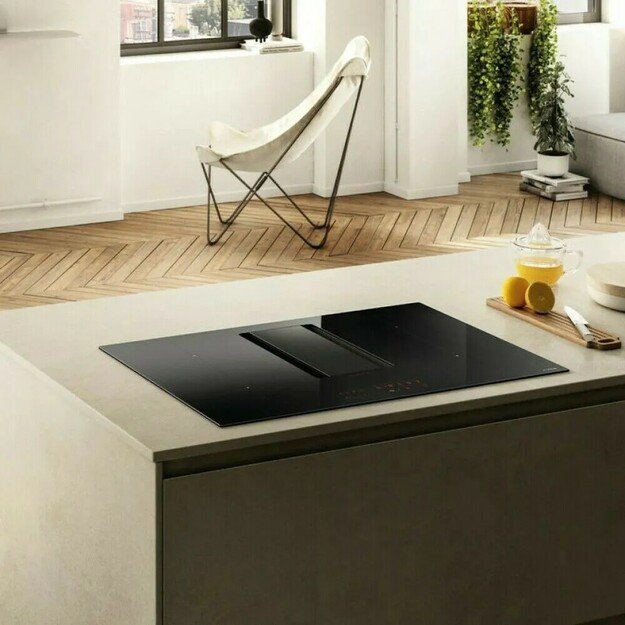 Įmontuojama indukcinė kaitlentė su integruotu gartraukiu Elica NIKOLATESLA ALPHA B BL/A/78 PRF019327 4