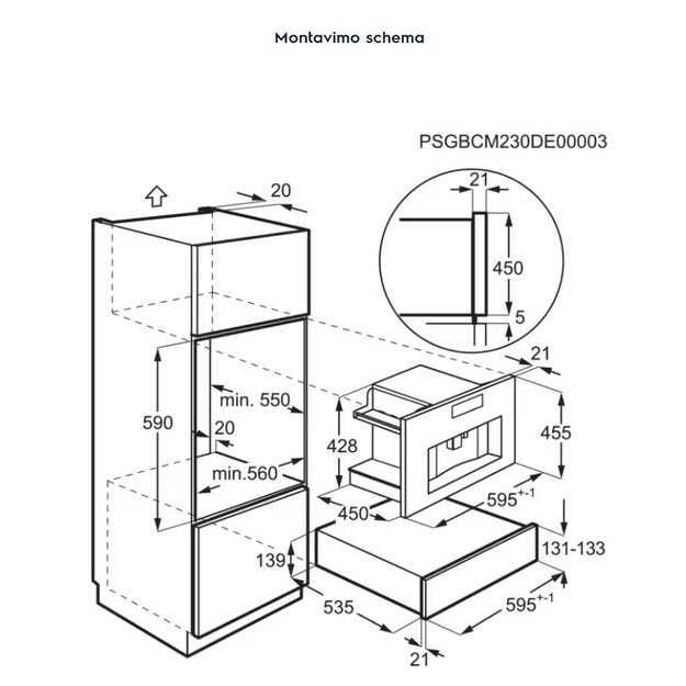 Kavos aparatas Electrolux KBC85X 1
