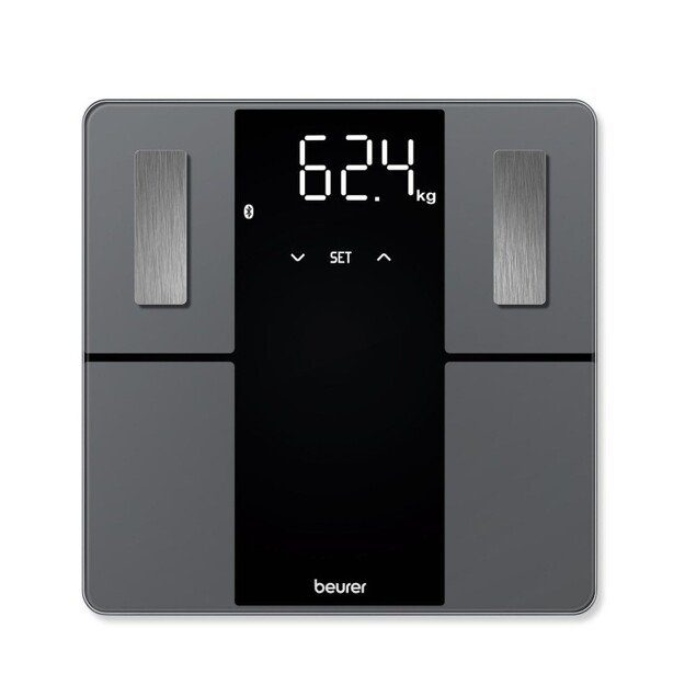 Diagnostinės svarstyklės BEURER BF 500 Super Black Edition, su su Bluetooth