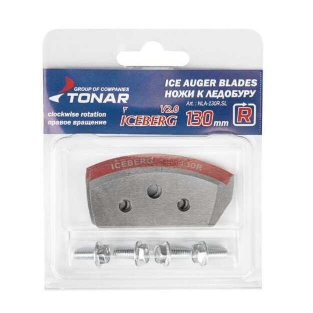 Ledo grąžto peiliukai TONAR ICEBERG-130R